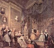 Theaterauffuhrung der Kinder im Hause des John Conduit William Hogarth